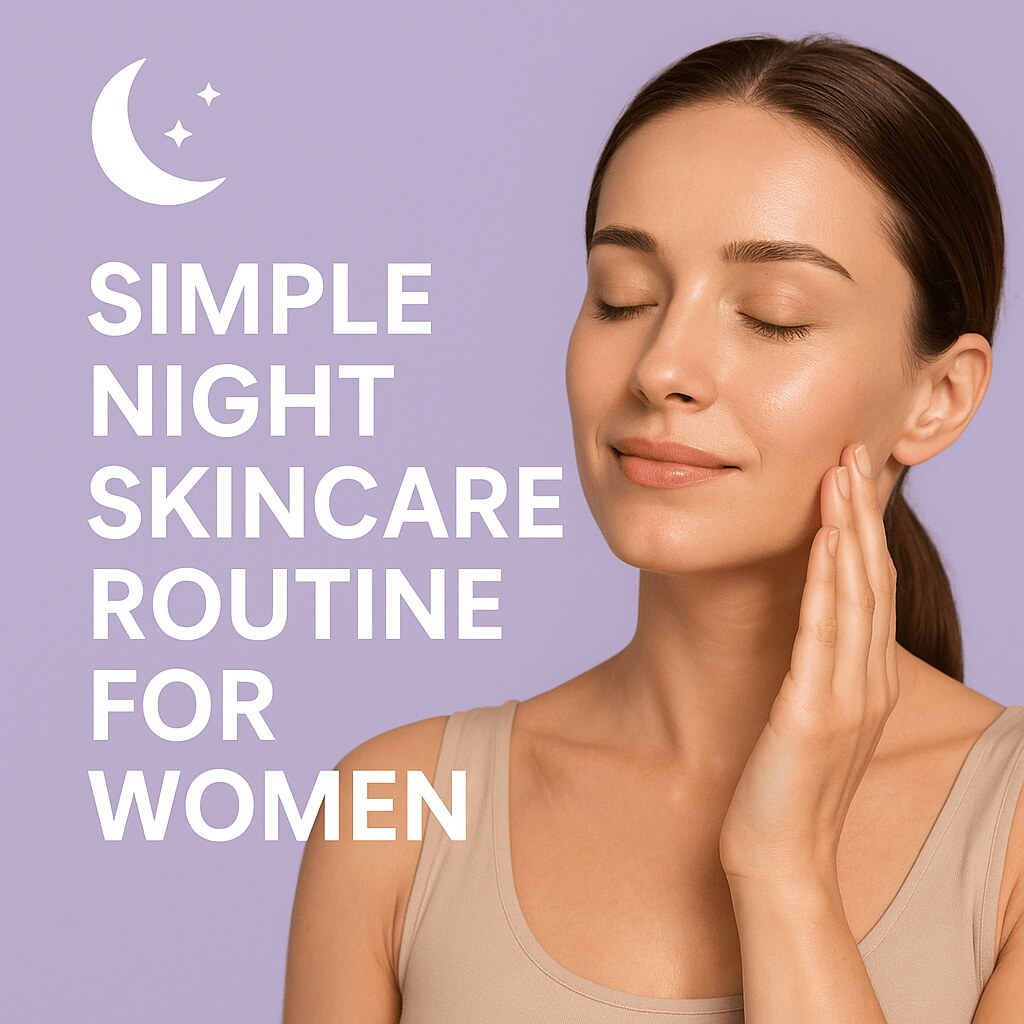 night skincare routine for women